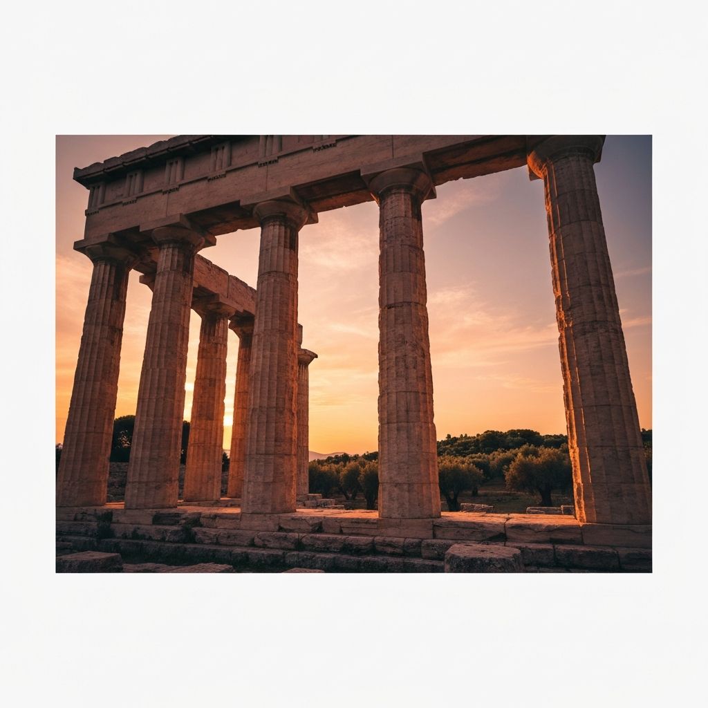 Ancient Greek columns